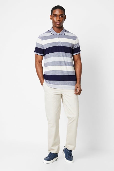 Barbados Stripe Polo