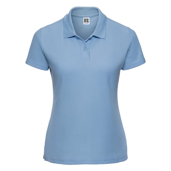 Russell Womens/Ladies Classic Polycotton Polo Shirt (Sky) - Image 1