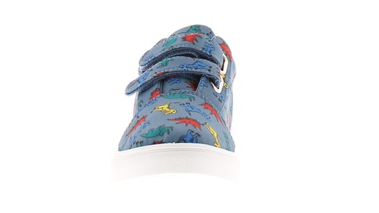 Chatterbox Younger Childrens Shoes Canvas Deano blue