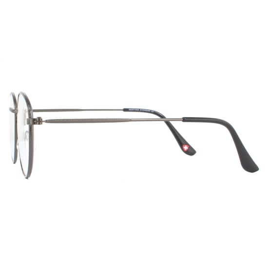 Montana Round Gunmetal Grey Unisex Women Glasses Frames
