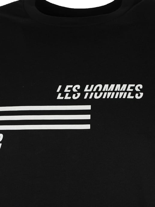 Les Hommes T-shirt Contemporary Men's Black