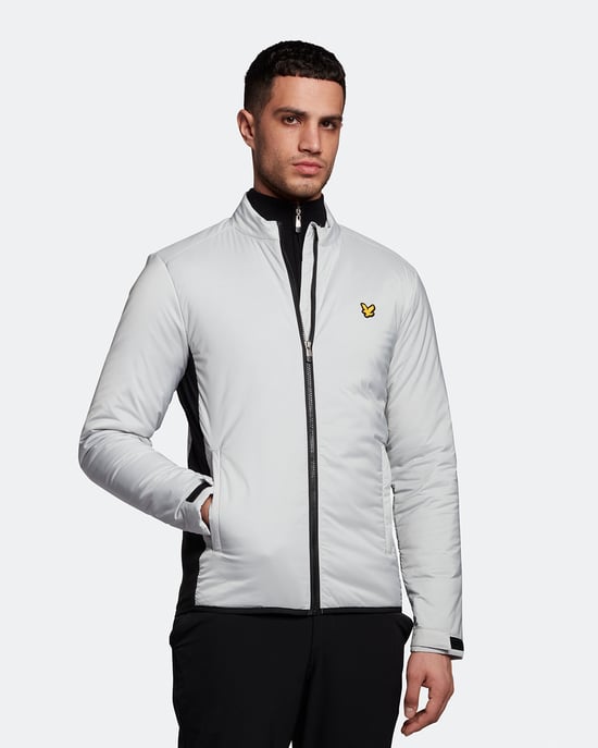 Lyle & Scott Golf Primaloft Jacket in White - Image 1