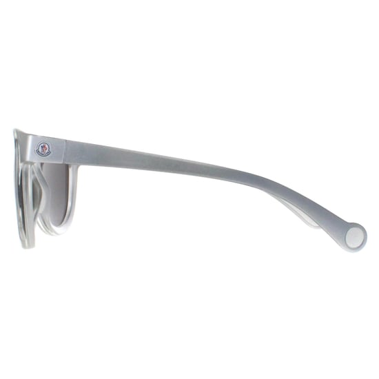 Moncler Round Unisex Grey Transparent Grey Mirror ML0087