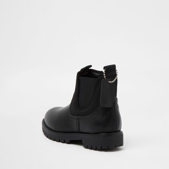 River Island Mini Kids Chelsea Boots Black Shoes