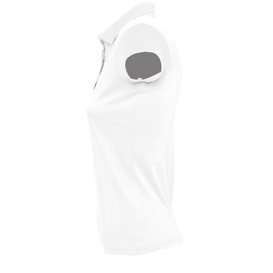 SOLS Dames/dames Prescott Poloshirt met korte mouwen Jersey Polo (Wit) - Image 3