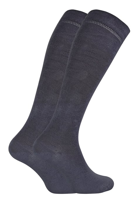 Sock Snob - 2-pack damer andningsbara mönstrade knästrumpor i bambu - Image 1