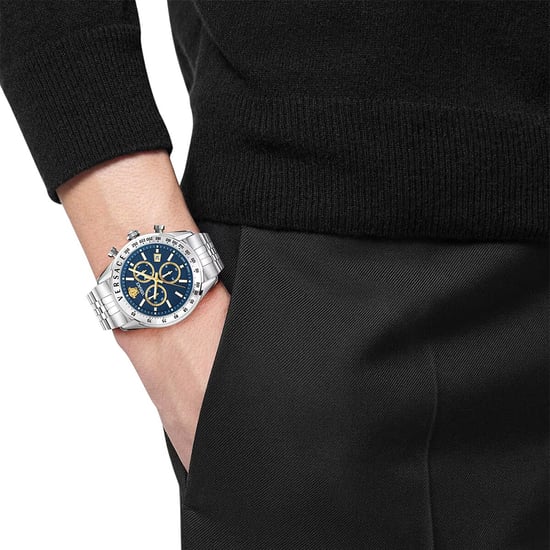 Versace Chrono Master Heren Horloge Zilverkleurig VE8R00324 - Image 3