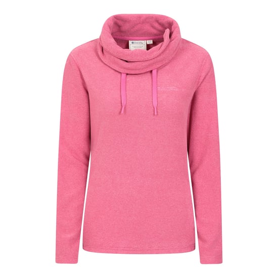 Mountain Warehouse Dams Hebridean Cowl Neck Fleece Top (Mörkrosa) - Image 1