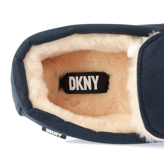 Men's DKNY Moccasin Slipper in Navy
