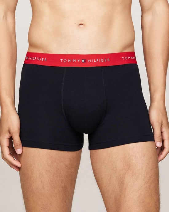 Tommy Hilfiger 3-Pak Heren Kleur Tailleband Boxershorts - Image 3