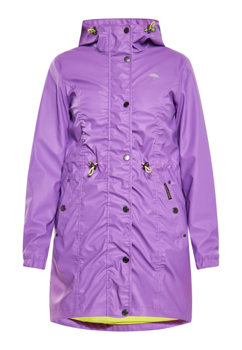 Schmuddelwedda Mackintosh Dames paars - Image 1