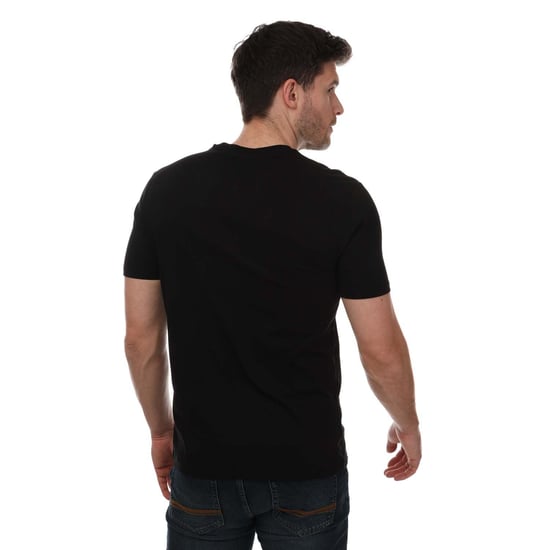 Men's Ben Sherman Script Logo T-Shirt in Black