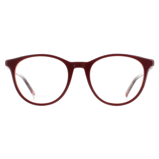 Missoni Round Womens Burgundy Glasses