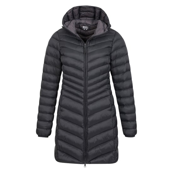 Mountain Warehouse Womens/Ladies Florence Long Padded Jacket (Black)