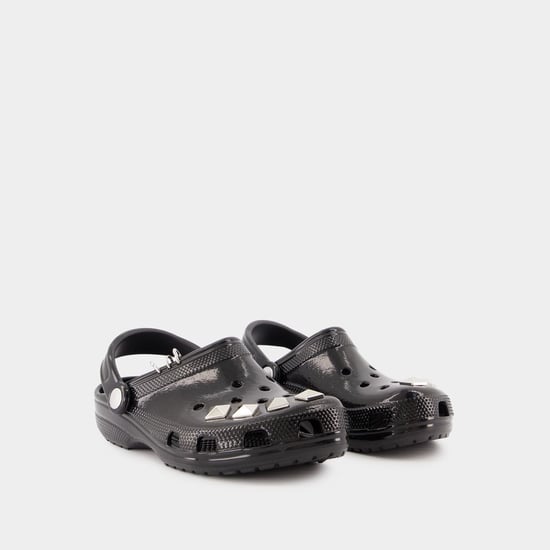 Klassieke sandalen met studs - Crocs - Synthetisch - Zwart - Image 1