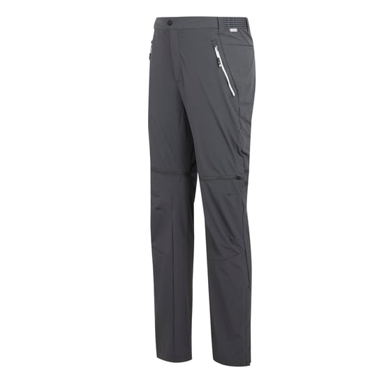 Regatta Mens Mountain Zip-Off Trousers (Seal Grey/Black) - Image 3