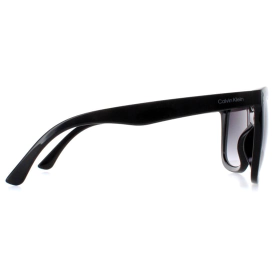 Calvin Klein Square Womens Shiny Black Grey Gradient CK22550S
