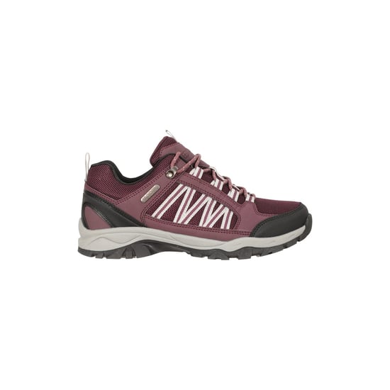 Mountain Warehouse Womens/Ladies Path Waterproof Outdoor Walking Shoes (Purple)