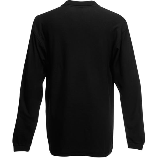Fruit Of The Loom Mens Premium Long Sleeve Polo Shirt - Image 2