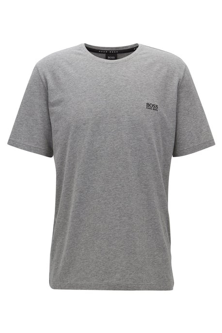 BOSS Bodywear Mix & Match Crew Neck T-Shirt - Grey Marl - Image 1