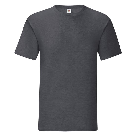 Fruit of the Loom Iconisch T-shirt voor heren (set van 5) (Donkere Heide) - Image 1