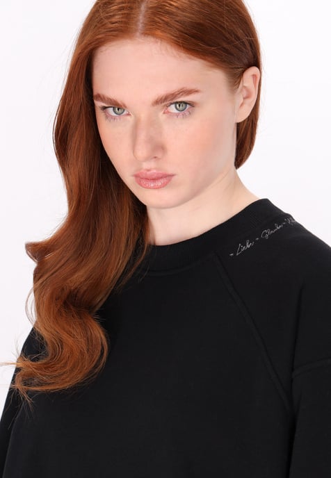 Dreimaster Sweatshirt Dames zwart - Image 5