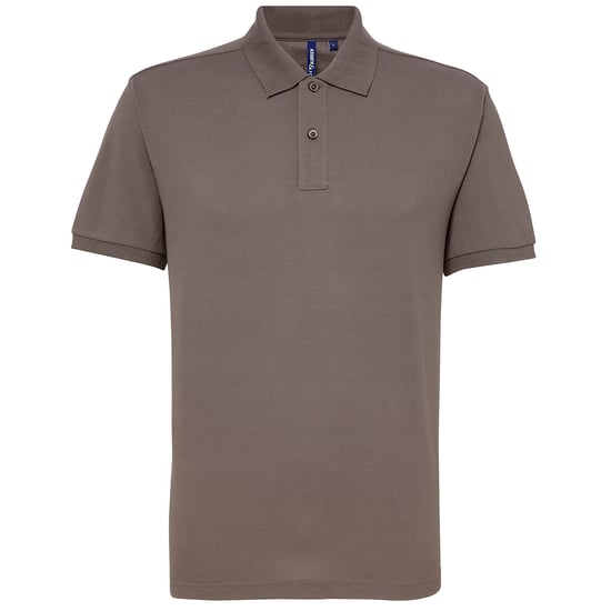 Asquith & Fox Mens Short Sleeve Performance Blend Polo Shirt (Slate)