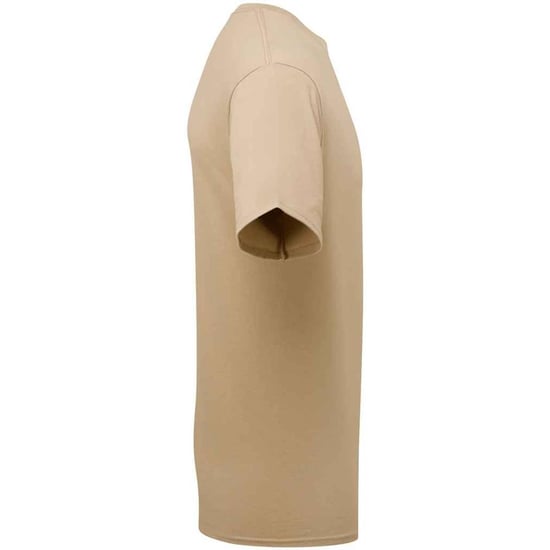 Russell Heren Ringspun Cotton Classic T-shirt (Tan) - Image 3