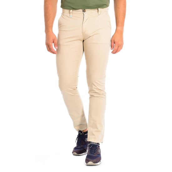 Long trousers with straight cut hems TMT002-TW417 man