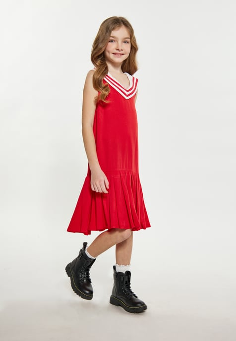 Dreimaster Dress red - Image 3