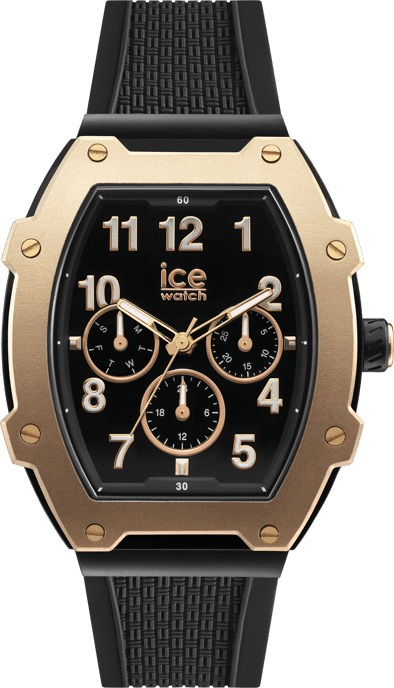 Ice Watch Ice Boliday - Zwart Rose-goud Unisex Zwarte Horloge 023315 - Image 1