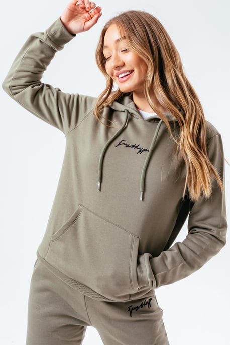Hype Moss Scribble Women'S Pullover Hoodie