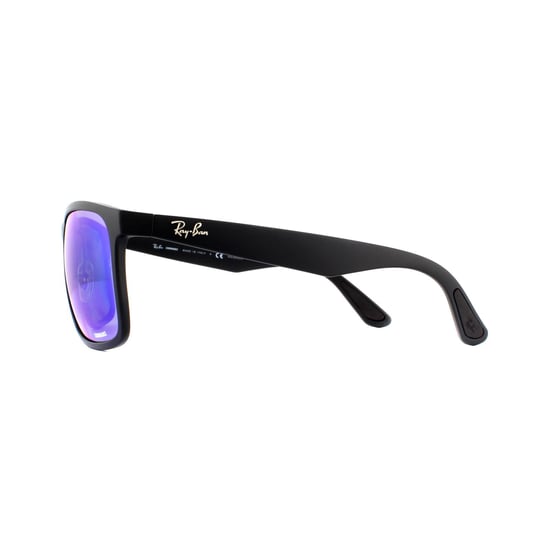 Ray-Ban Sunglasses RB4264 601SA1 Matte Black Blue Flash Polarized Chromance