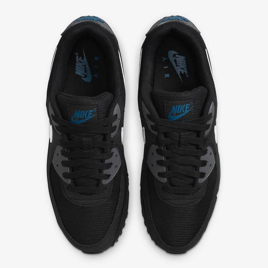 Nike Air Max 90 Men’s Trainers in Black/White/Marina/Iron Grey - Image 4