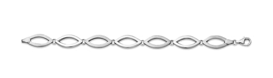 Orphelia Women's 925 Sterling Silver Set: Chain + Bracelet - Silver SET-039