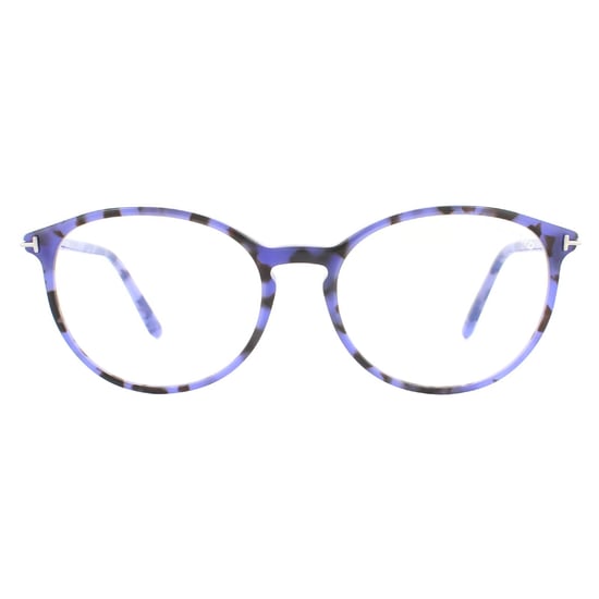 Tom Ford Glasögon Bågar FT5617-B 056 Blå Havanna Herr - Image 1