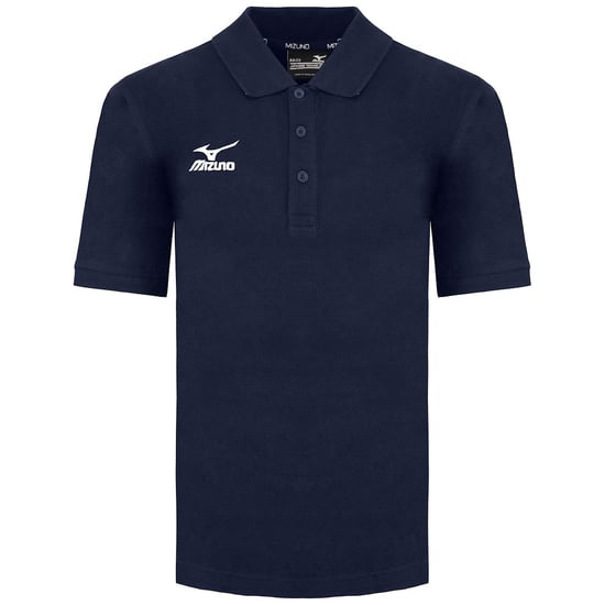Mizuno Pro Kids Navy Golf Polo Shirt - Image 1