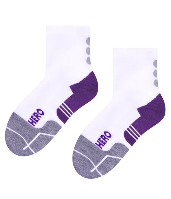 10 Pair Multipack Boys PE Socks | Steven | Breathable Low Cut White Sport Socks for Kids - Style 3 - Image 2