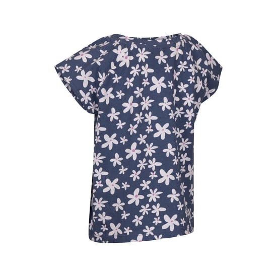 Trespass Meisjes Josey Bloemen T-shirt (Blauwe toon) - Image 2