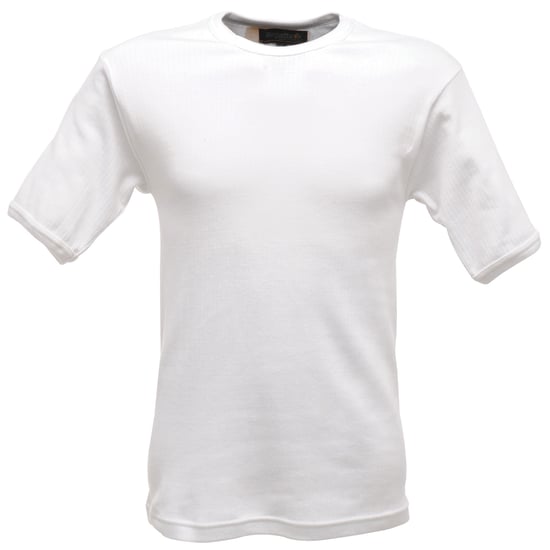 Regatta Mens Thermal Underwear Short Sleeve Vest / T-Shirt (White) - Image 1