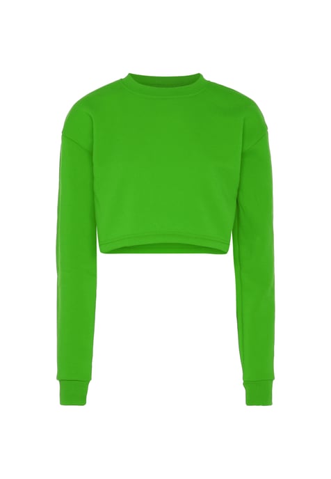Mymo Sweatshirt Dames Sappig groen - Image 1