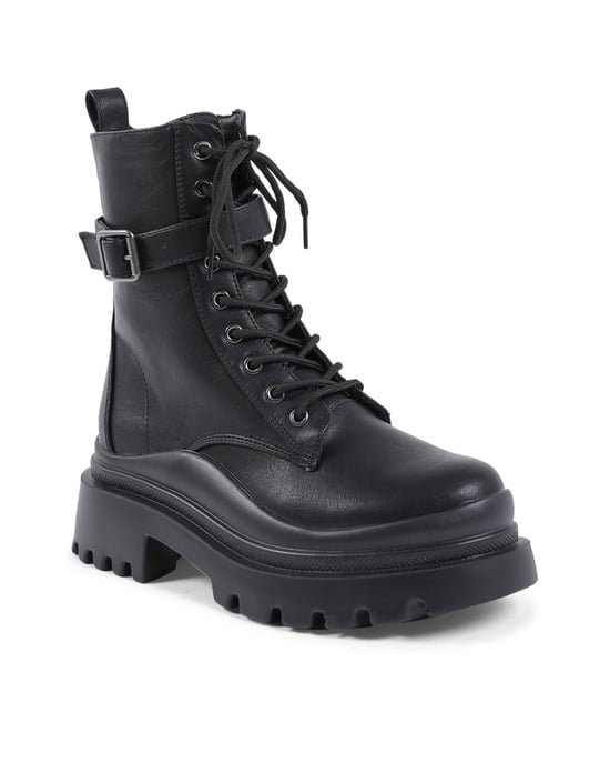 19V69 Italia Womens Ankle Boot Black