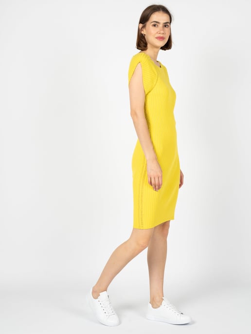 Silvian Heach Dress Woman's Yellow