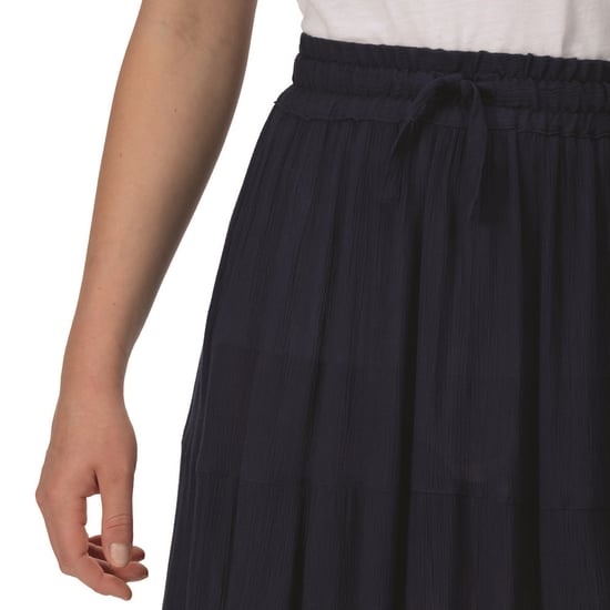 Regatta Womens/Ladies Hansika Tiered Skirt (Navy) - Image 5