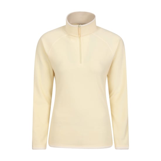 Mountain Warehouse Dames/Dames Montana Half Zip Fleece Top (Geel) - Image 1