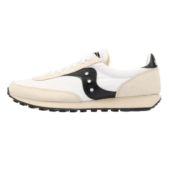 Saucony Trainer 80 Suede Wit/Zwart Trainers - Image 6