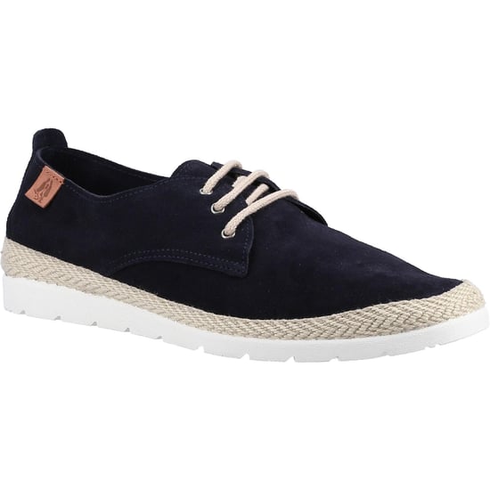 Hush Puppies Mens Mark Suede Espadrilles (Navy)