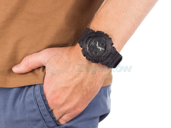 Casio G-shock Men's Black Watch GA-100-1A1ER - Image 5
