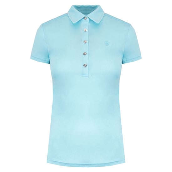 Ariat Talent Womens Light Blue Polo Shirt