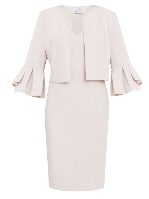 Melissa Crepe Dress And Jacket